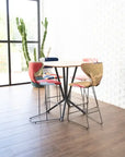 Fama Dorian Tables With Metal Base
