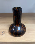 Tortoise Shell Effect Bud Vase Ex-display - 5 Only