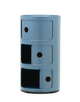 Kartell Componibili New Colors Modular Sky Blue Storage Unit | 3 doors