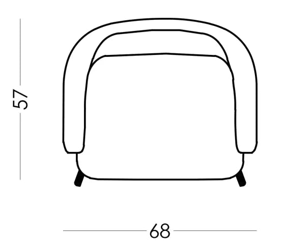 Fama Scarlett Armchair