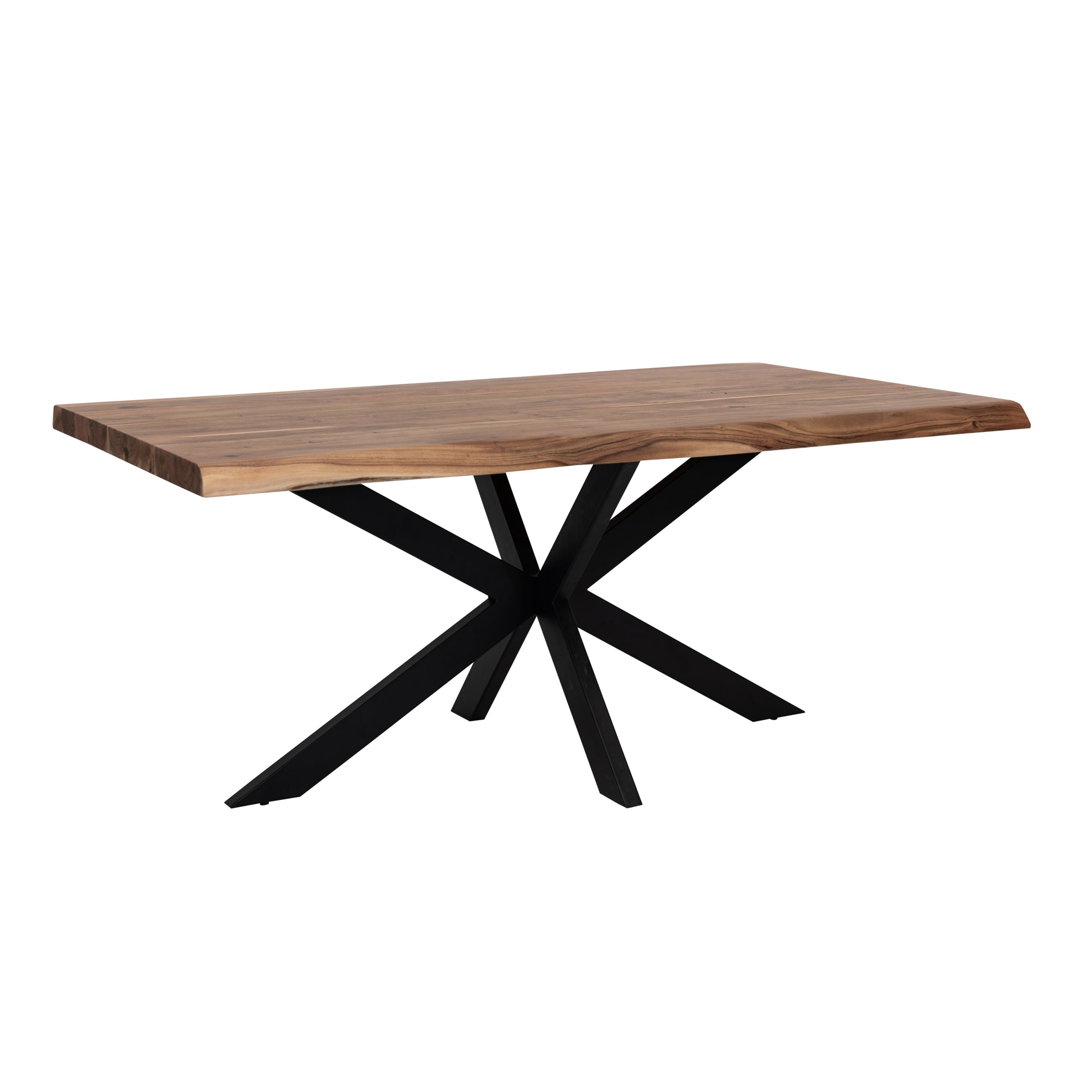 Taylor Creative Living 180cm (55mm) Live Edge Dining Table (Cruciform Base)