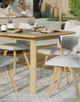 Ex Display - 1.4m Dining Table - White Oak