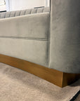 Fellini Home Voltaire Sofa Grey - Ex Display 1 Only