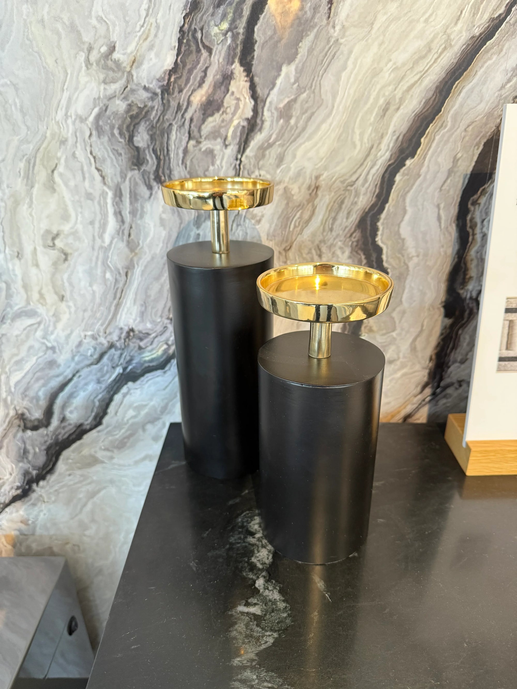 Richmond Interiors Candle Holder Caya Big - Ex Display 1 Only