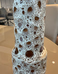 Brown & White Vase Ex-display - 2 Only