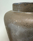 Tall Metallic Ceramic Vase - Ex Display 1 Only