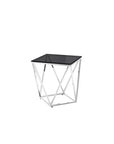 Pirlo Smoked Glass Side Table PIR-2926
