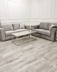Hudson 3 & 2 Seater Sofa with fixed back cushion