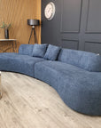 Miami Curved Cinema Boucle Sofa