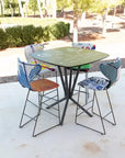 Fama Dorian Tables With Metal Base