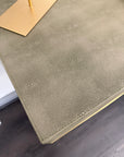 Maxim Sage Faux Shagreen Console Table - Ex Display 1 Only