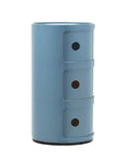 Kartell Componibili New Colors Modular Sky Blue Storage Unit | 3 doors