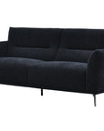 Aluxo Albany Sofa Range in Black Lux Boucle Fabric