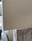 Marble Block Effect Table Lamp With Shade Ex-display - 1 Only