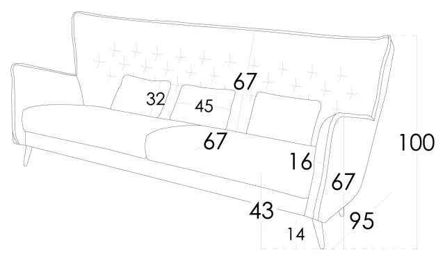 Fama Simone Sofa