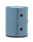 Kartell Componibili New Colors Modular Storage Unit Sky Blue | 2 doors