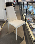 Calligaris Connubia Aida Dining Chair In White Ex display - 4 Only