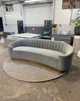 Fellini Home Voltaire Sofa Grey - Ex Display 1 Only
