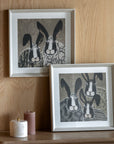 Animal Antics II Framed Art Set of 2