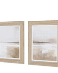 Silent Sands Framed Canvas Set of 2