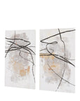 Tangle Canvas Set of 2