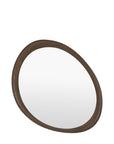 Copenhagen Pebble Mirror Walnut