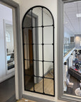 Black Framed Mirror Ex Display - 1 Only