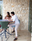 Fama Dorian Tables With Metal Base