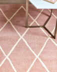 Asiatic Albany Diamond Rug - Pink