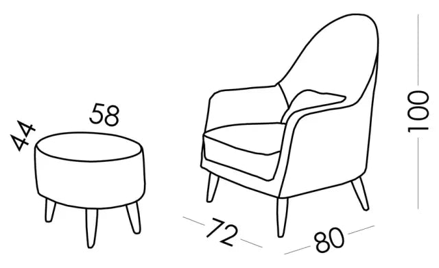 Fama Miranda Armchair
