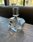 Small Faceted Perfume Bottle Ex-display - 2 Only