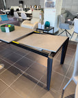 Connubia Lord Extending Dining Table Wooden Legs (CB4832-R 130cm) - Ex Display 1 only