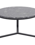Libra Interiors Shoreditch Black Grey Travisso Coffee Table - Ex Display