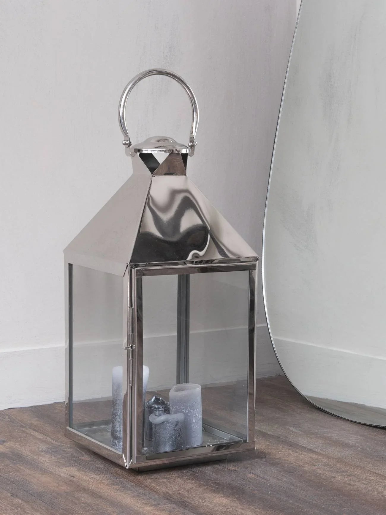 Libra Interiors Brompton Square Nickel Lantern