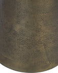 Clifton II Light Travertine Side Table 40cm