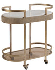 Belvedere Aged Gold Drinks Trolley