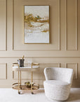 Belvedere Aged Gold Drinks Trolley