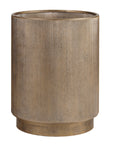 Belvedere Aged Gold Set of 3 Floor Planters