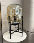 Champagne Glass Table Lamp Ex Display - 1 Only