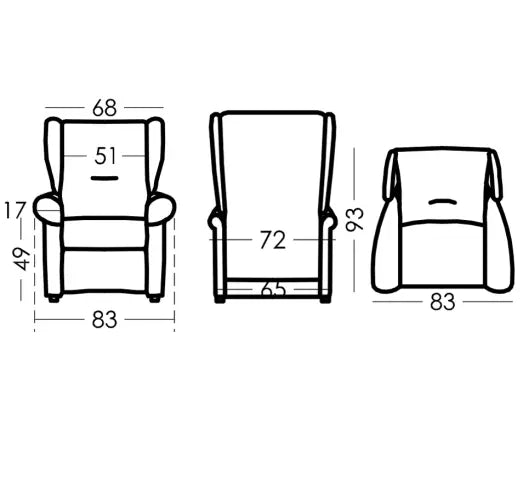 Fama Toscana Powerlift chair