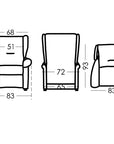 Fama Toscana Powerlift chair