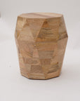 Taylor Creative Living Occasional Diamond Side Table Natural