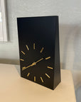 Matt Black Simplistic Clock Ex-display - 1 Only