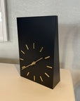 Matt Black Simplistic Clock Ex-display - 1 Only