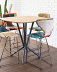Fama Dorian Tables With Metal Base