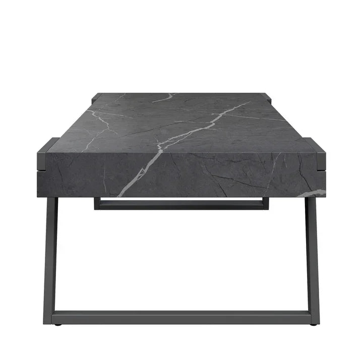 Alpina Grey Marble Effect Coffee Table ALP-6481