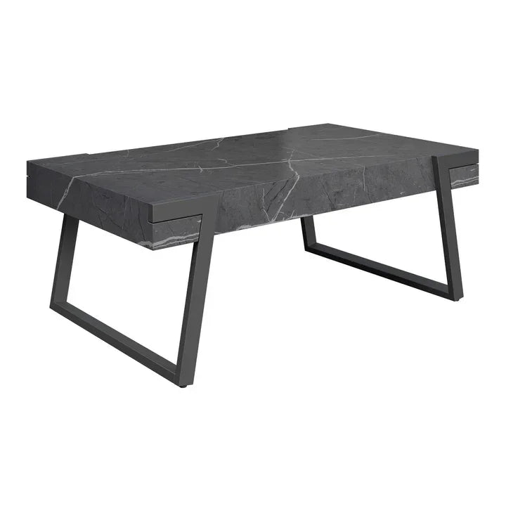 Alpina Grey Marble Effect Coffee Table ALP-6481