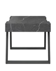 Alpina Grey Marble Effect Side Table ALP-6498