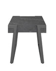 Alpina Grey Marble Effect Side Table ALP-6498