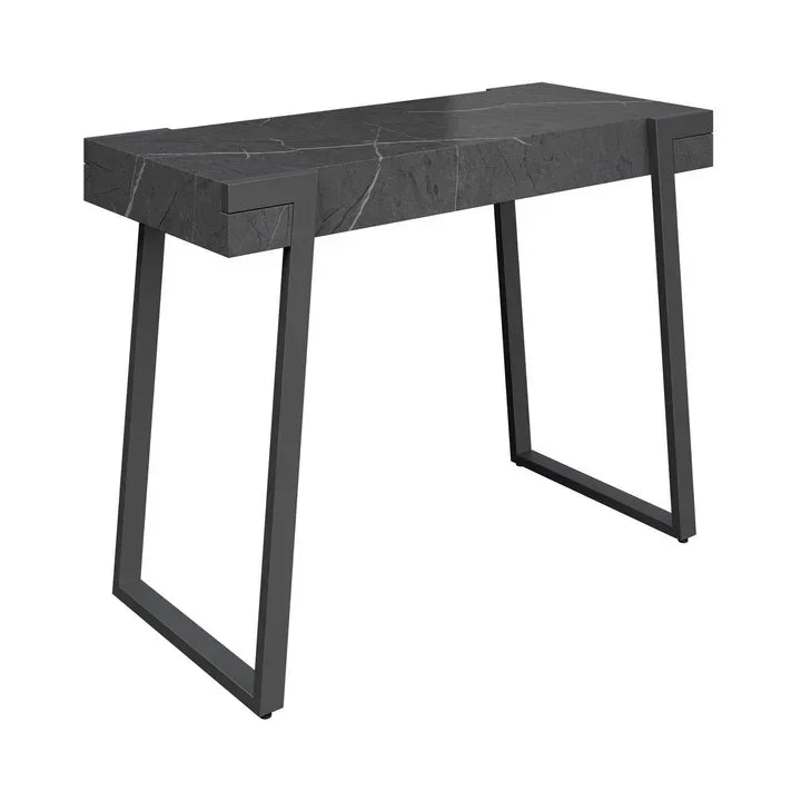 Alpina Grey Marble Effect Console Table ALP-6504